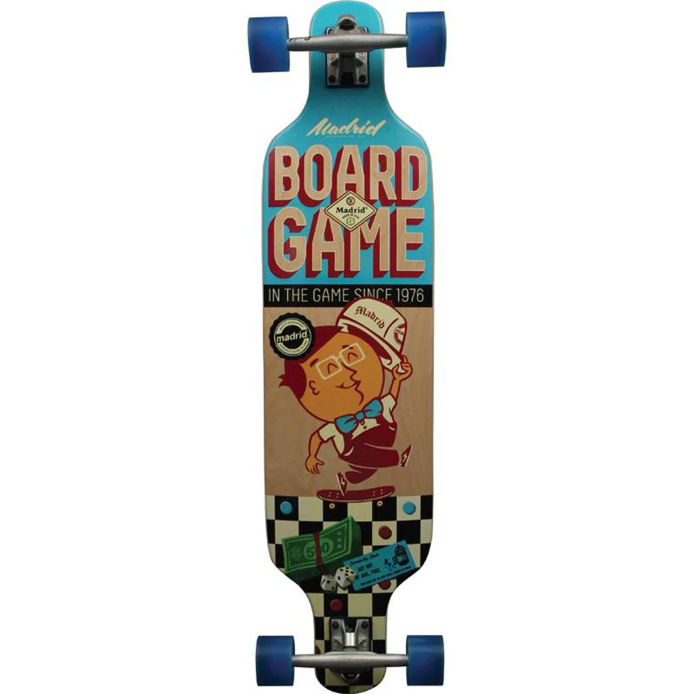Madrid Boardgame Dream Top Mount 39" Longboard - Image 4