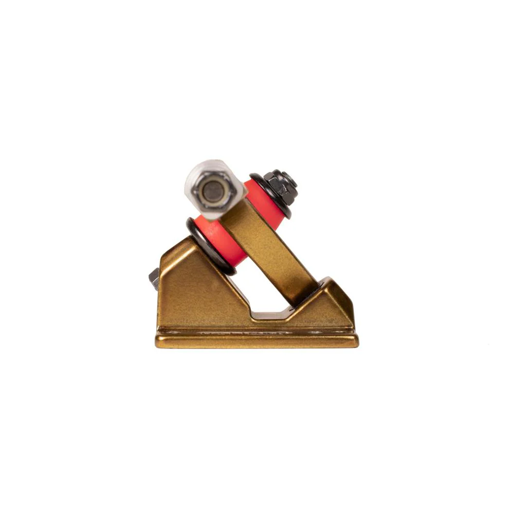 Caliber II - 184mm/50° in Gold Longboard Trucks w/ Venom Plug Bushings | Set of 2 - Image 3