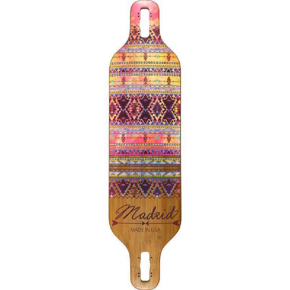 Madrid Dream 39" Indie Bamboo Drop-Thru Longboard Deck