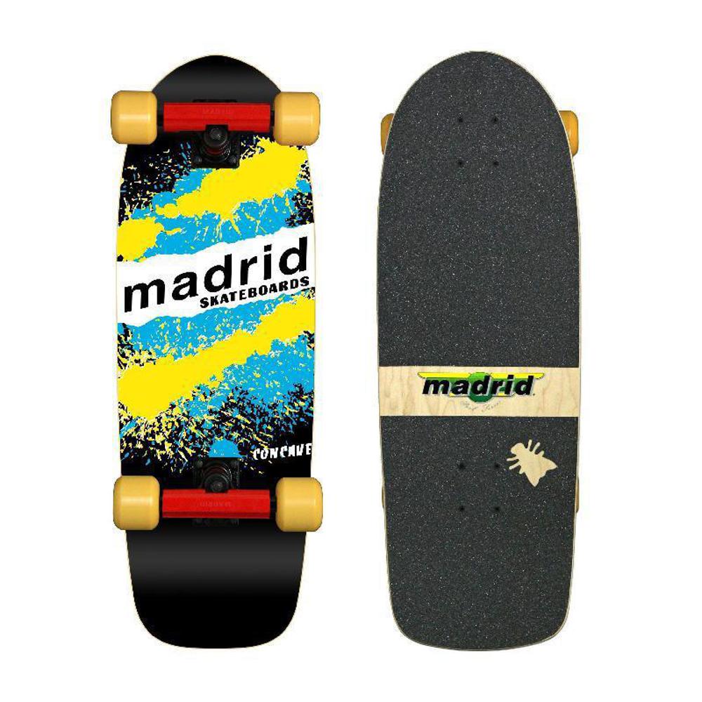 Madrid Explosion OG Cruiser Blue Yellow Longboard