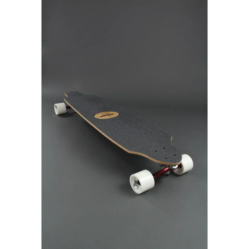 Madrid Girl Bamboo Carving 38" Longboard - Image 3