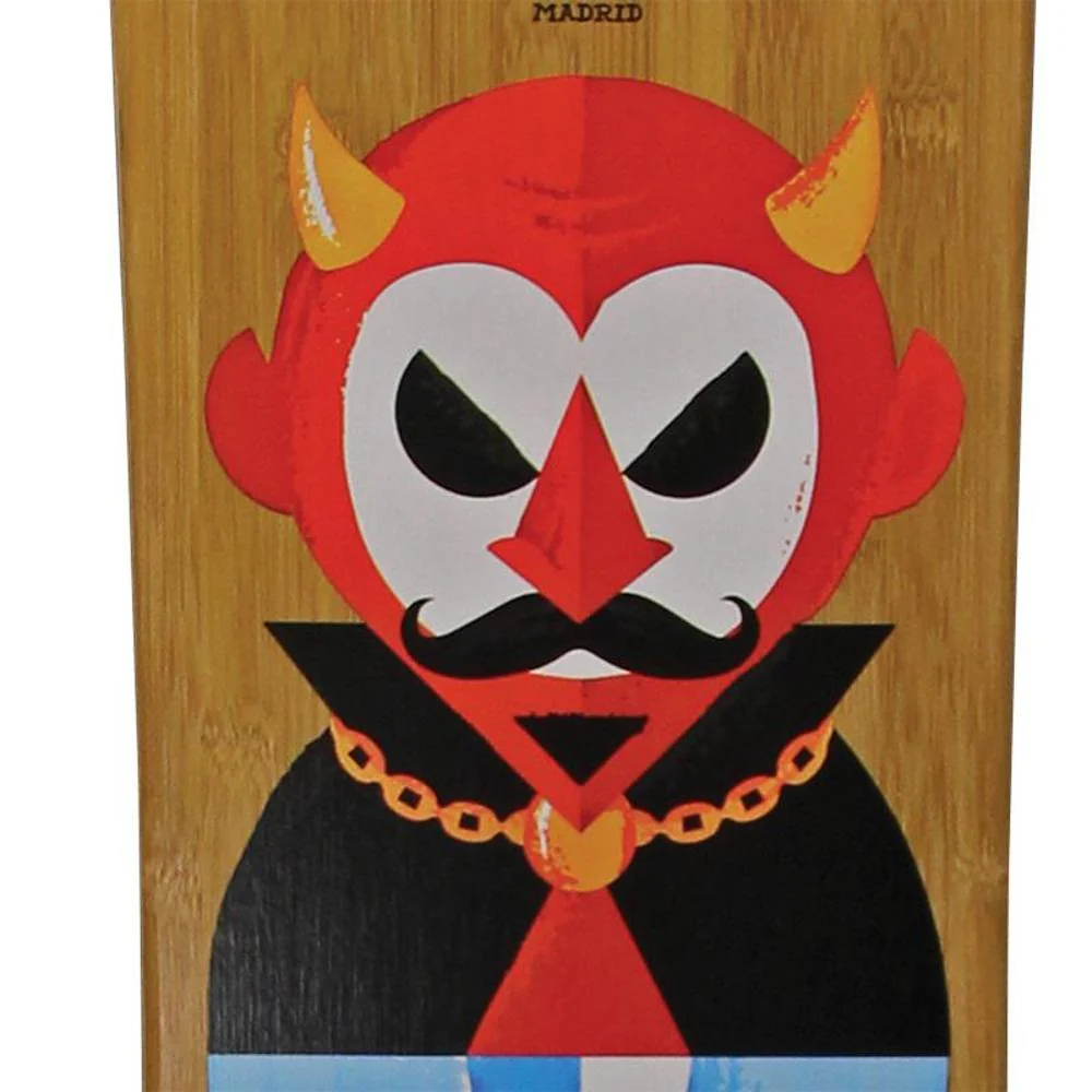 Madrid Good & Evil Carving Longboard Drop Through 38 inch - Complete - Image 2
