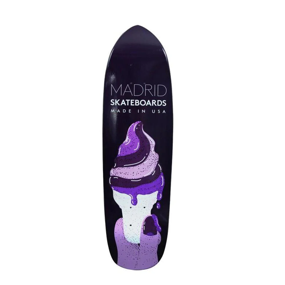 Madrid Midget Cruiser Ice Shrimp Skateboard 30 inch - Deck - Image 2