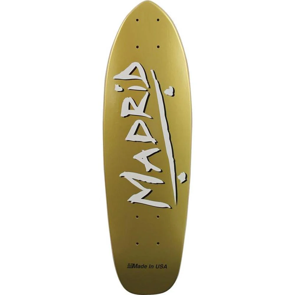 Madrid Midget Party Golden 23.25" Cruiser Skateboard Deck