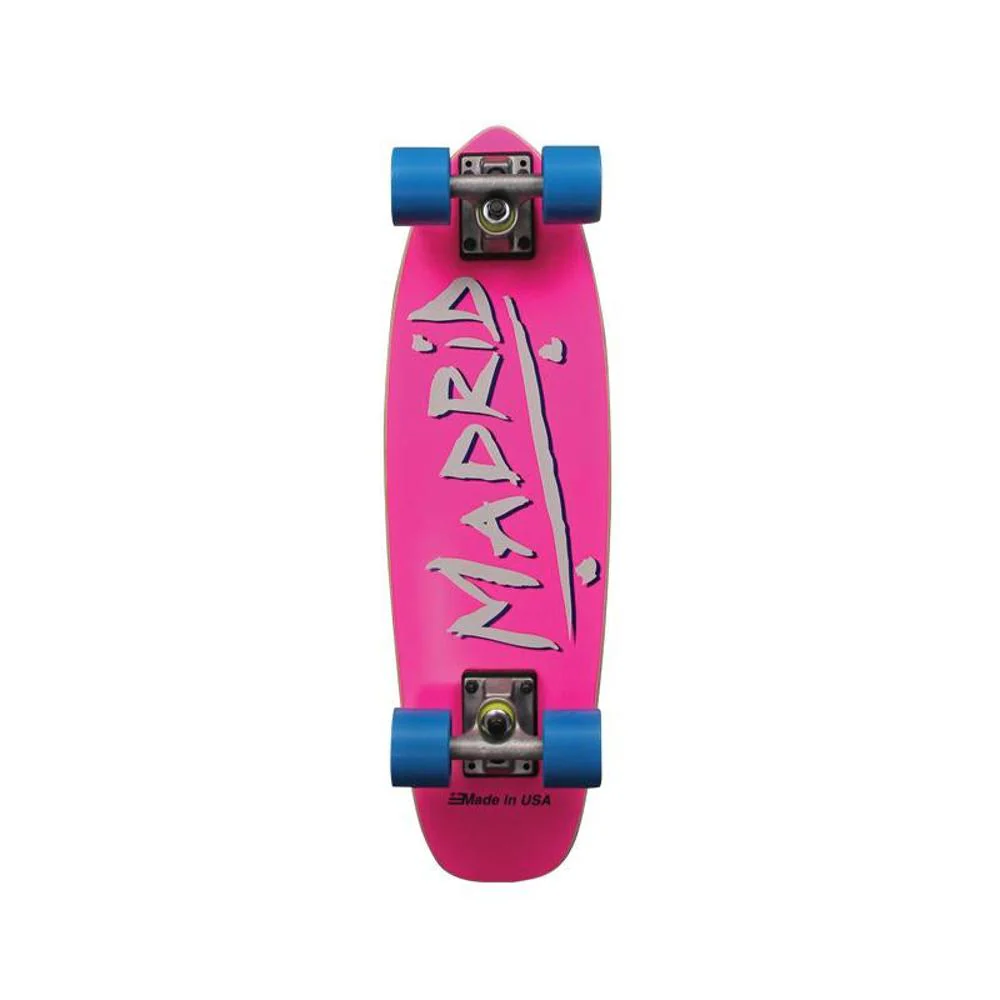 Madrid Midget Party Pink Cruiser Skateboard - Pee Wee 23.25" - Complete - Image 4