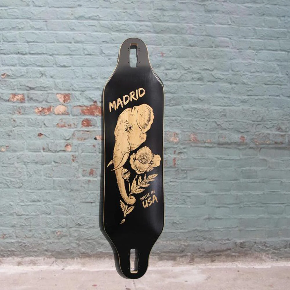 Madrid Missionary Bamboo Elephant Longboard Drop Thru - Deck