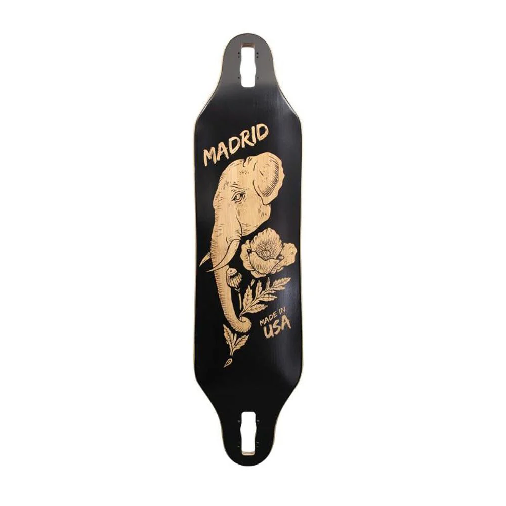 Madrid Missionary Bamboo Elephant Longboard Drop Thru - Deck - Image 2