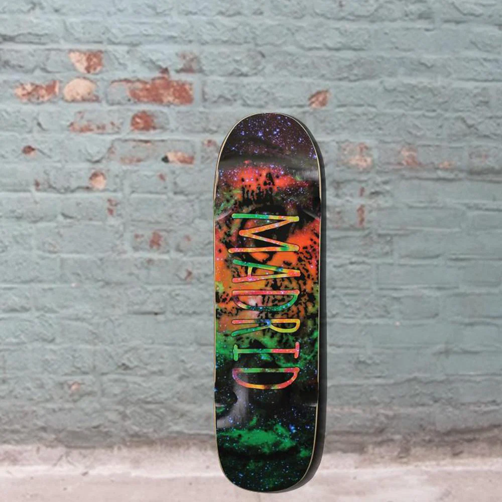 Madrid Space Owl Street Pool Skateboard - Complete