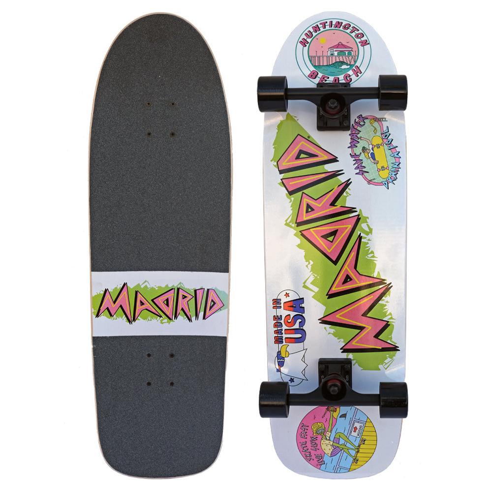 Madrid Turbo Sticker Bomb 33" Old School Longboard