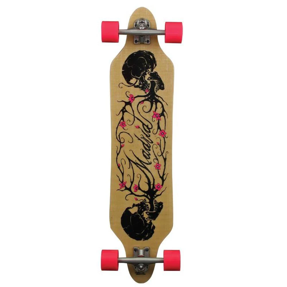 Madrid Twisted Tombstone 38" Longboard with Fiberglass - Image 3