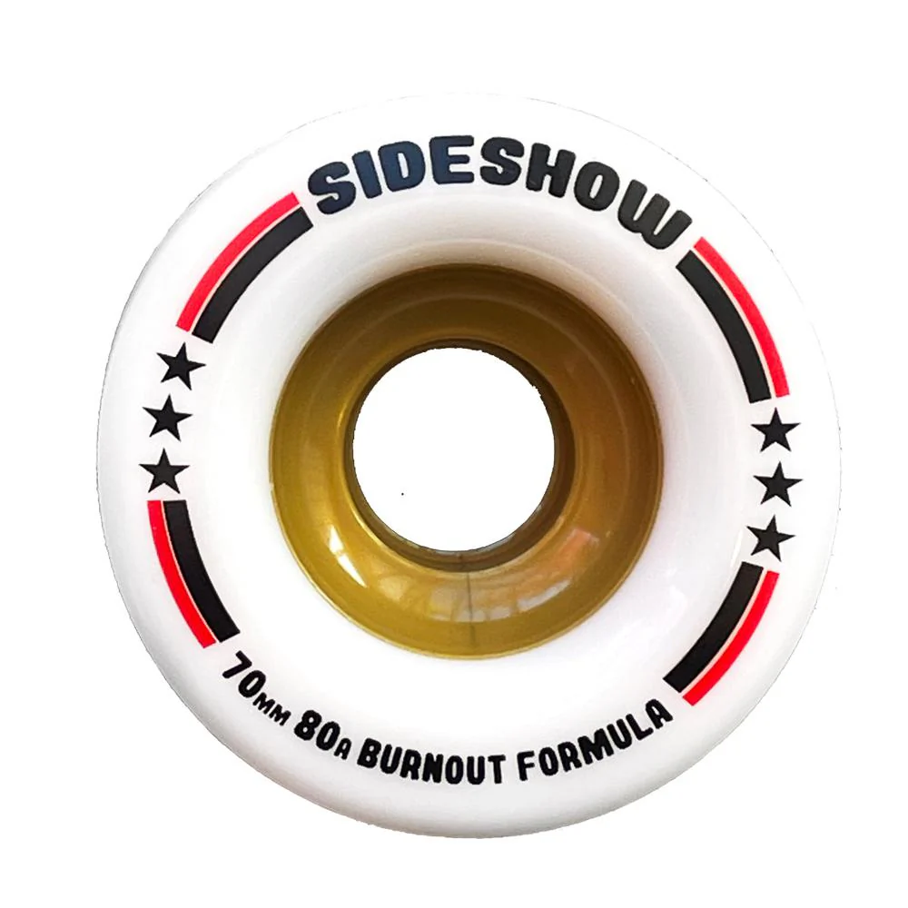 Venom SideShow 70mm/80A in White Longboard Wheels - Image 2
