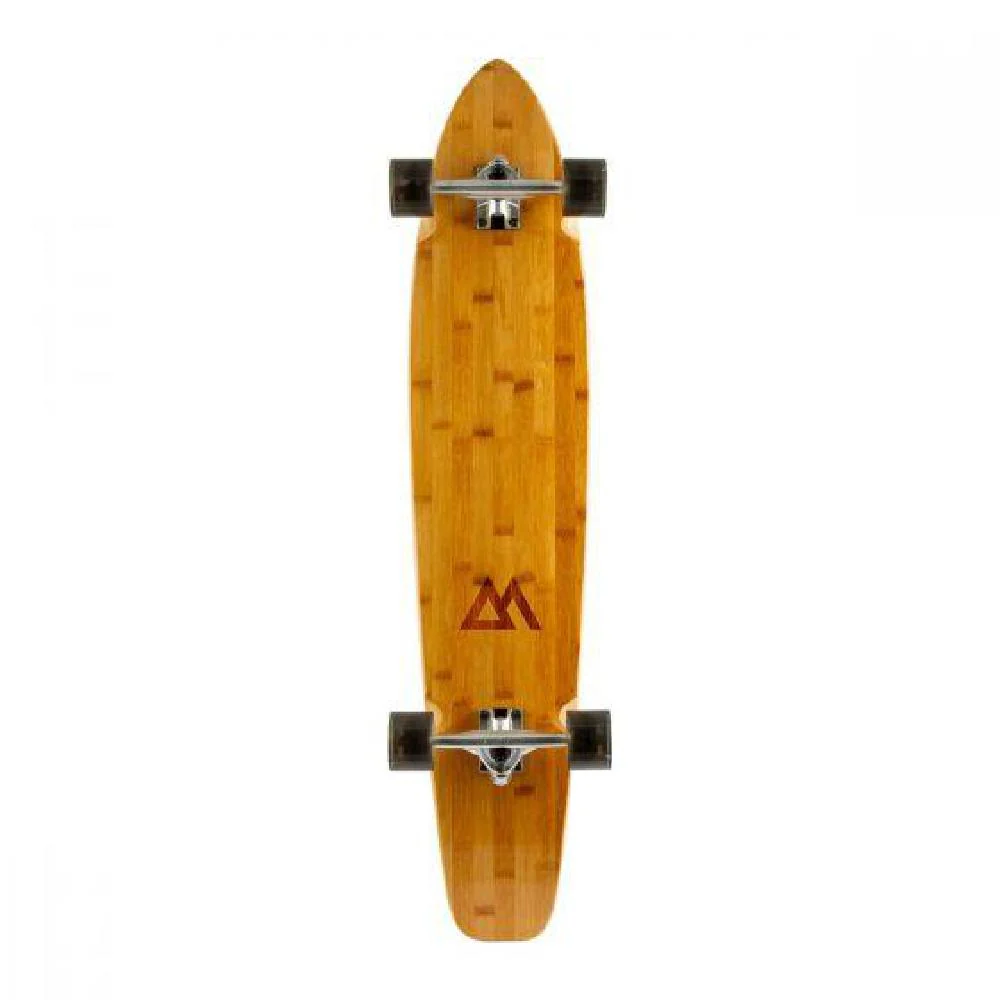Magneto 44 Inch Kicktail Longboard - Black Wheels - Image 2