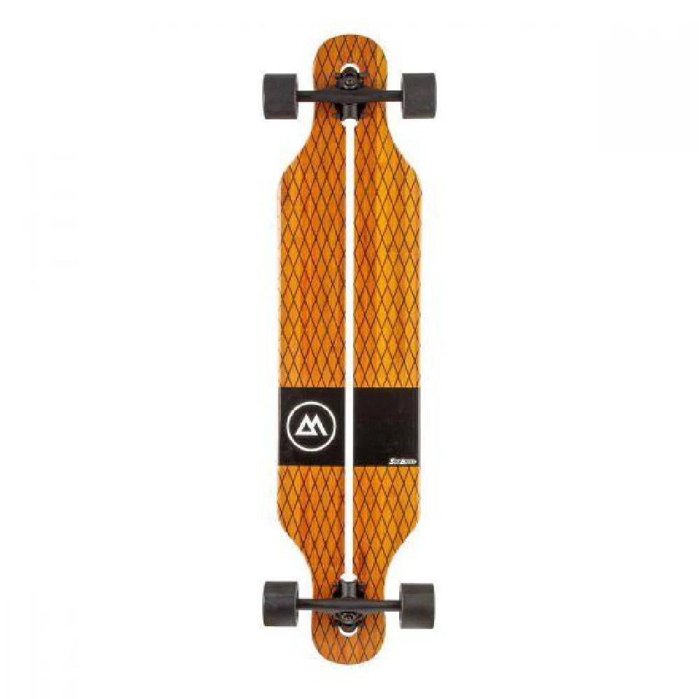 Magneto Slot Machine 40" Bamboo Fiberglass Drop-Though Longboard - Image 3