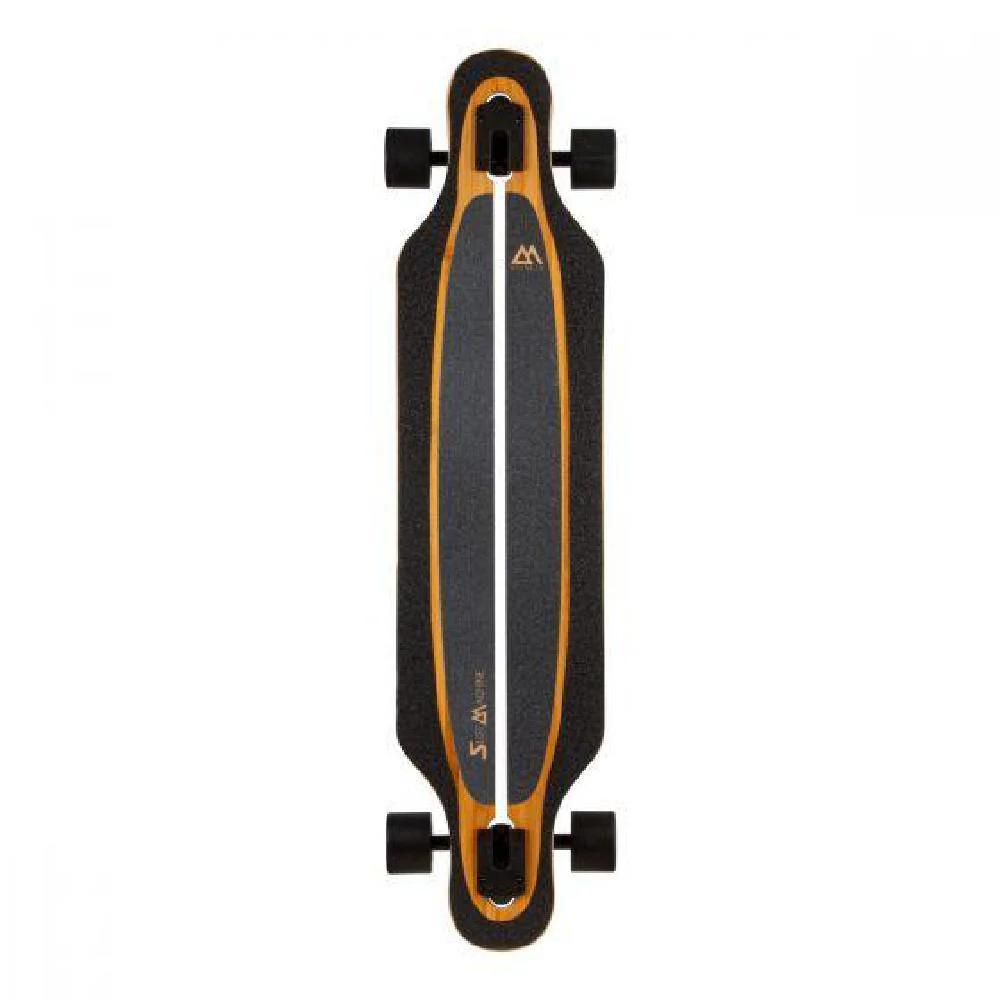 Magneto Slot Machine 40" Bamboo Fiberglass Drop-Though Longboard - Image 4