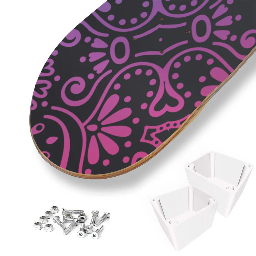Mandala Skateboard Wall Art - Image 5