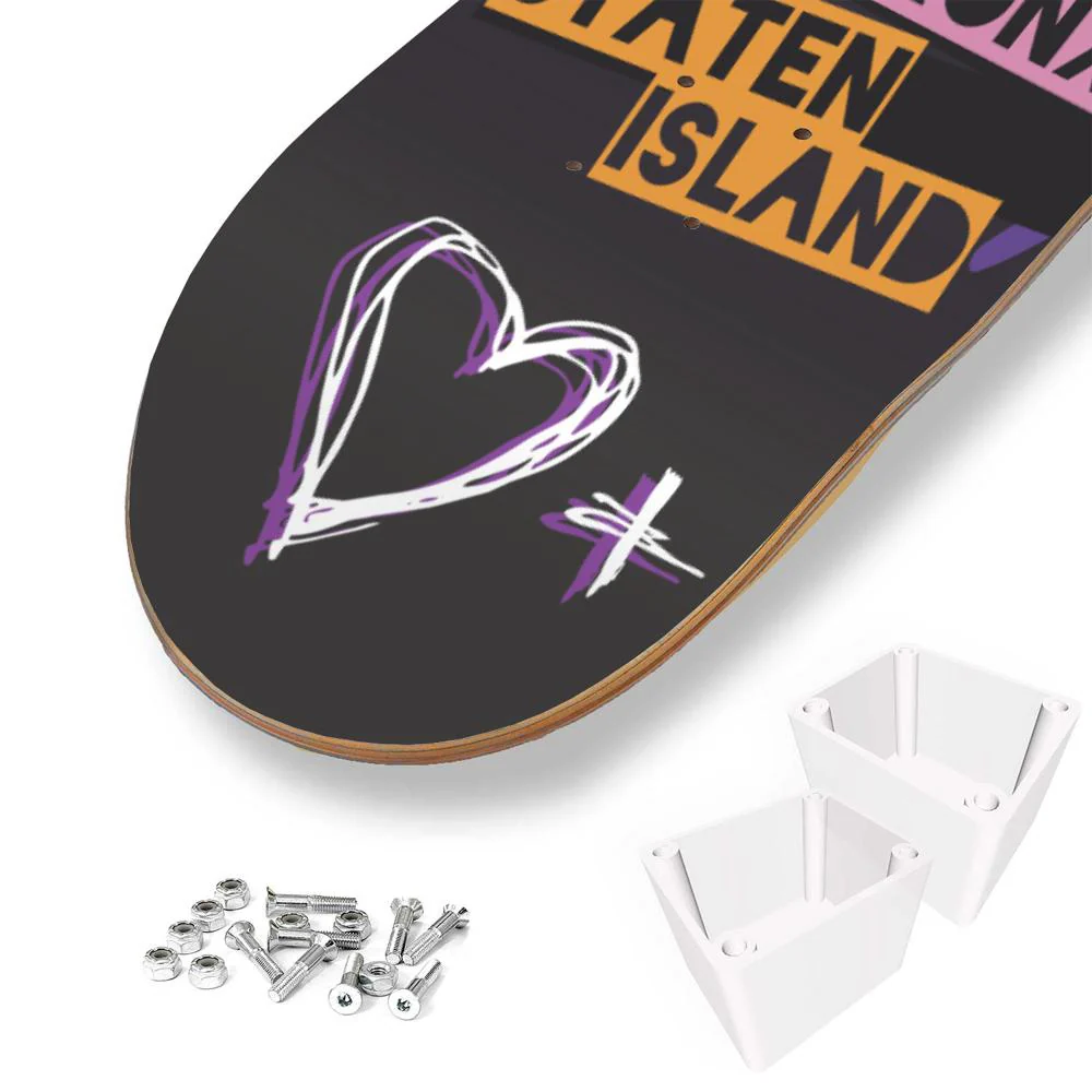 New York Sketch Skateboard Wall Art - Image 5
