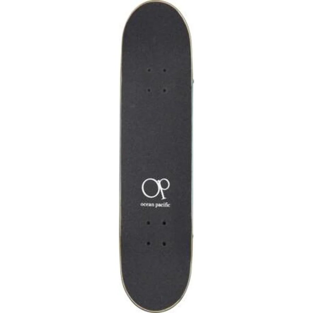 Ocean Pacific White/Red 8.0" Complete Skateboard - Image 2