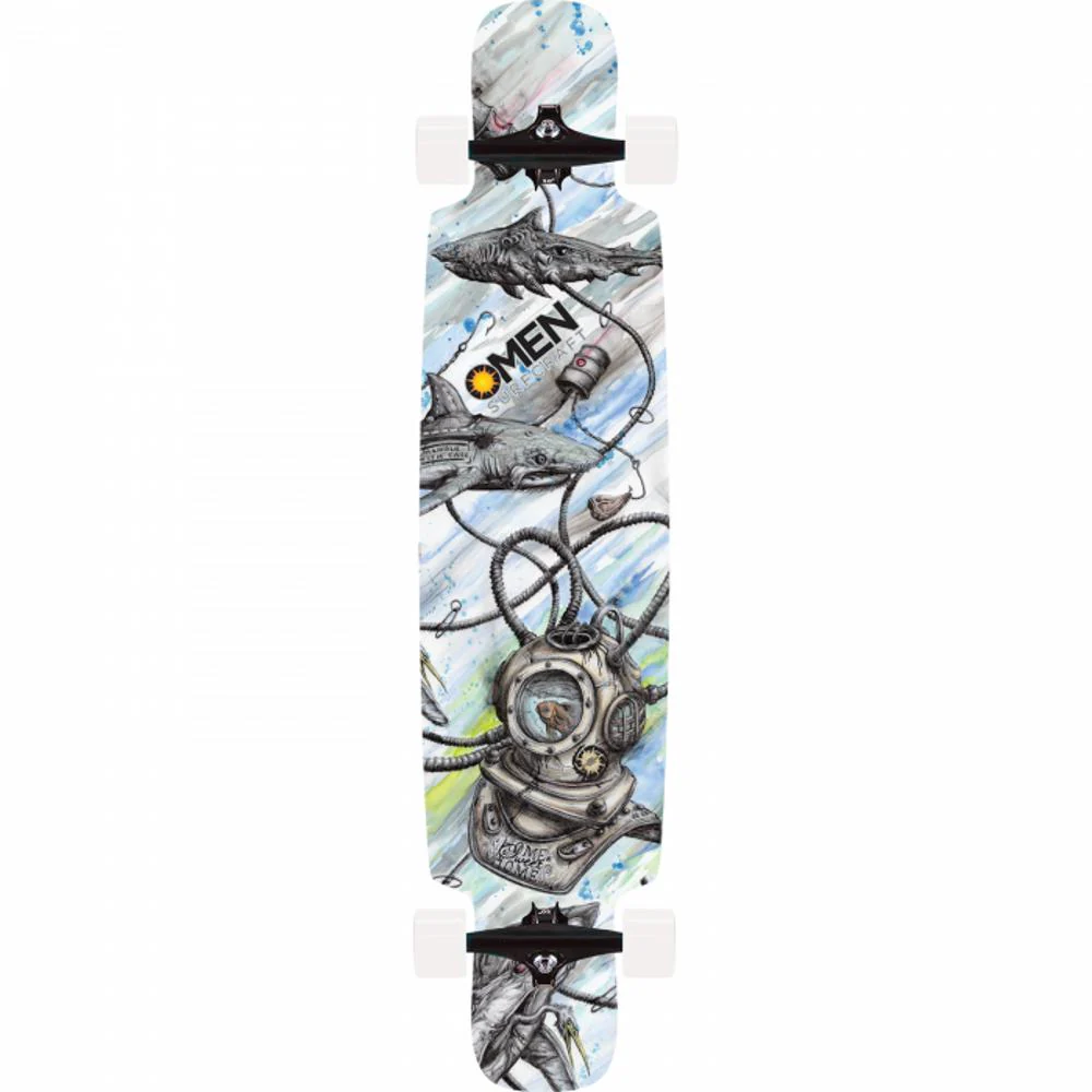 Omen Home Sweet Home 41.5" Double Drop Longboard