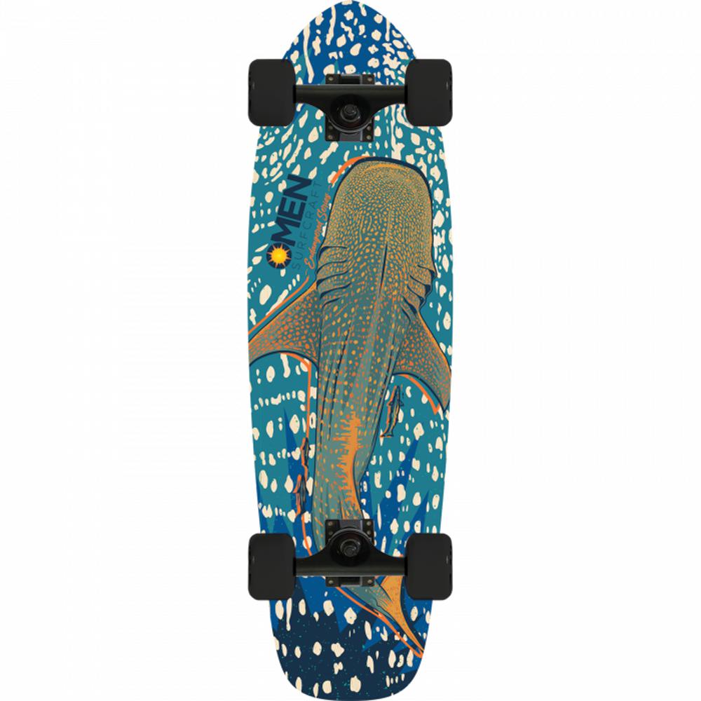 Omen Whale Shark | Endangered Series 29" Cruiser Longboard