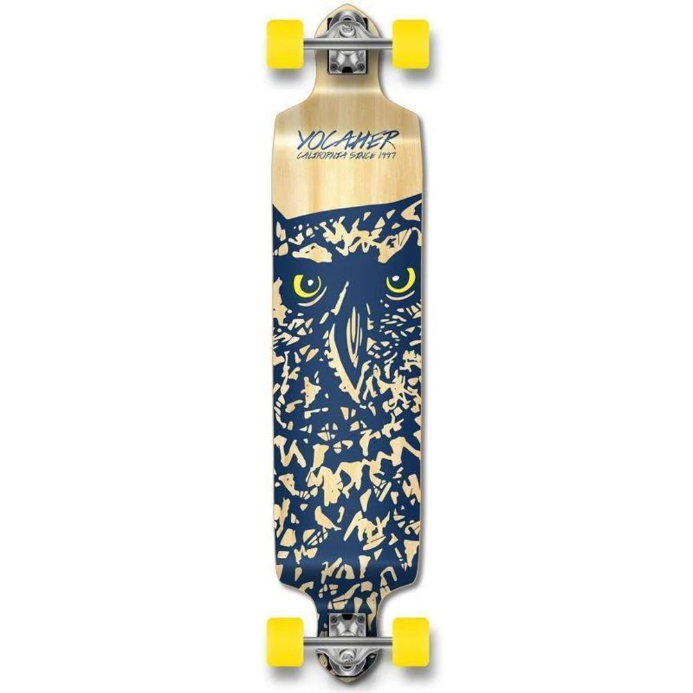 Owl Drop Down Longboard 41 inches Complete