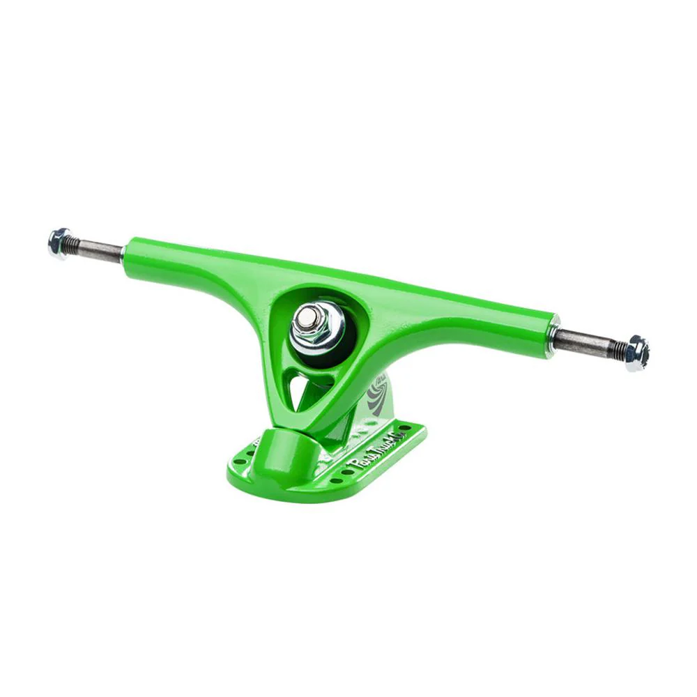 Paris V2 180mm 50º Green/Green Longboard Trucks | set of 2