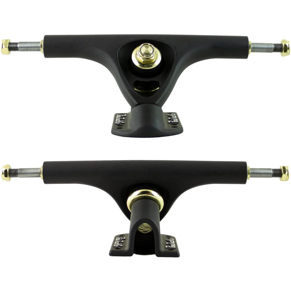 Paris V3 165mm/50° Matte Black/Gold Hardware Longboard Trucks | Set of 2 - Image 5