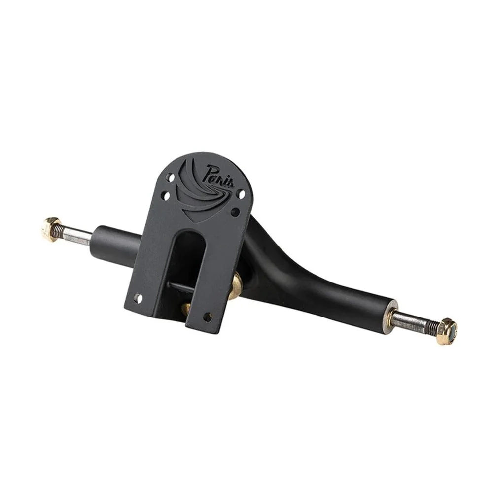Paris V3 180mm/50° Matte Black/Gold Hardware Longboard Trucks | Set of 2 - Image 3