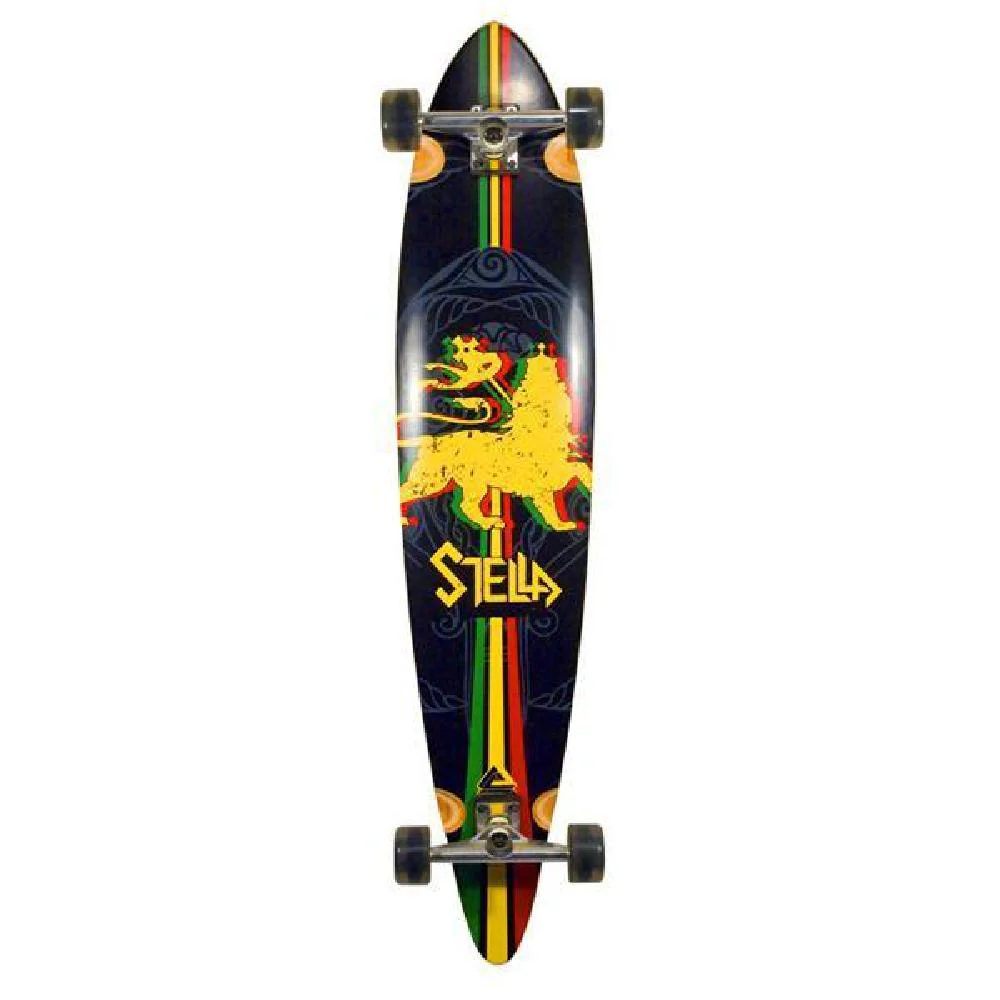 Pintail Longboard Irie Crest Black 46" Stella - Complete