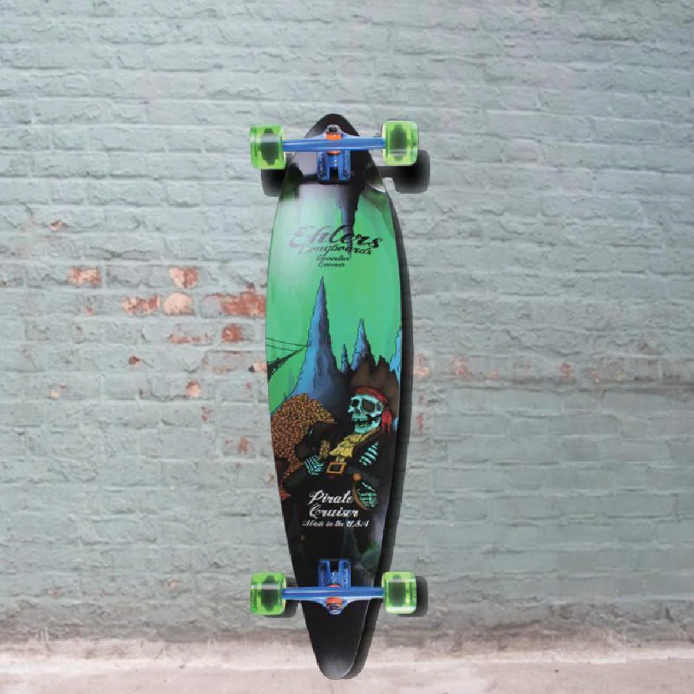 Pirate 40" Cruiser Pintail Longboard