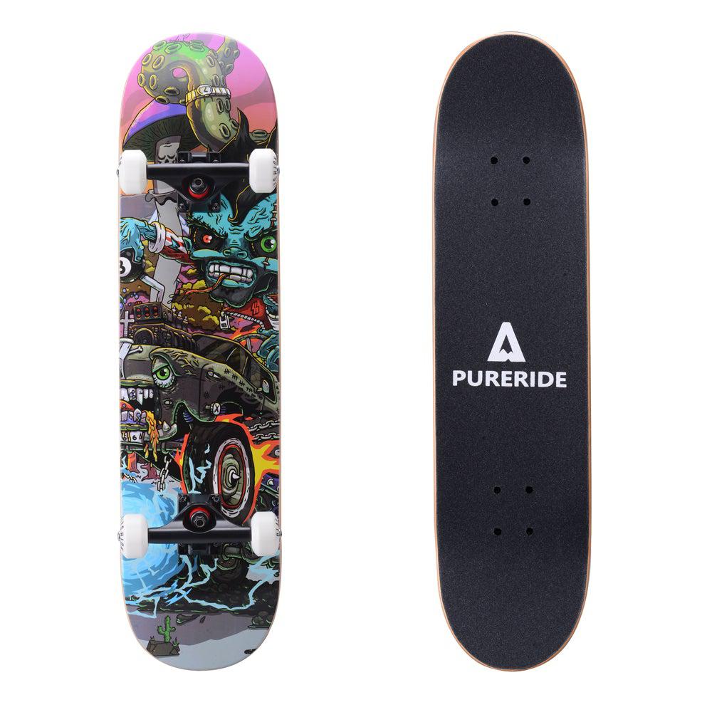 Playshion Tank  31 Inch Skateboard for Beginners and Kids