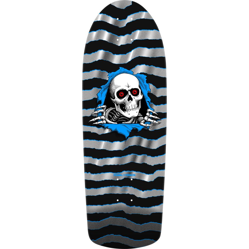 Powell Peralta OG Ripper Reissue 10″ Skateboard Deck - Silver Foil/Pearl Inks