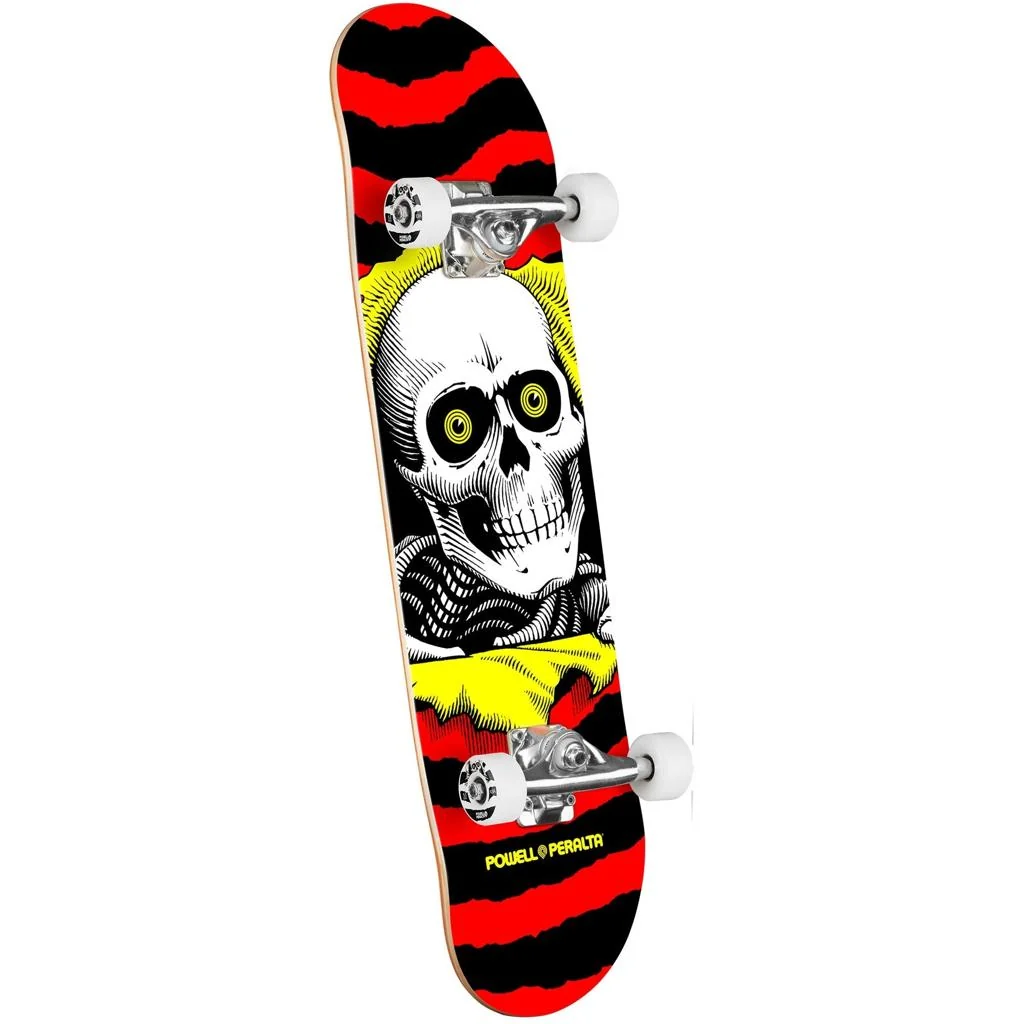 Powell Peralta Ripper Red/Yellow 7.75″ Skateboard - Image 2