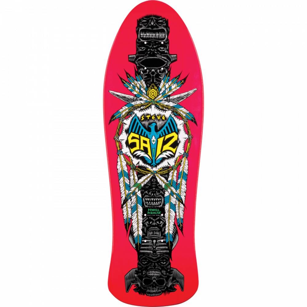 Powell Peralta Saiz Totem 10" Pink Skateboard Deck