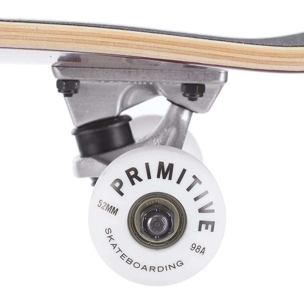 Primitive Dirty P Colony in Burgundy 8.0" Complete Skateboard - Image 6