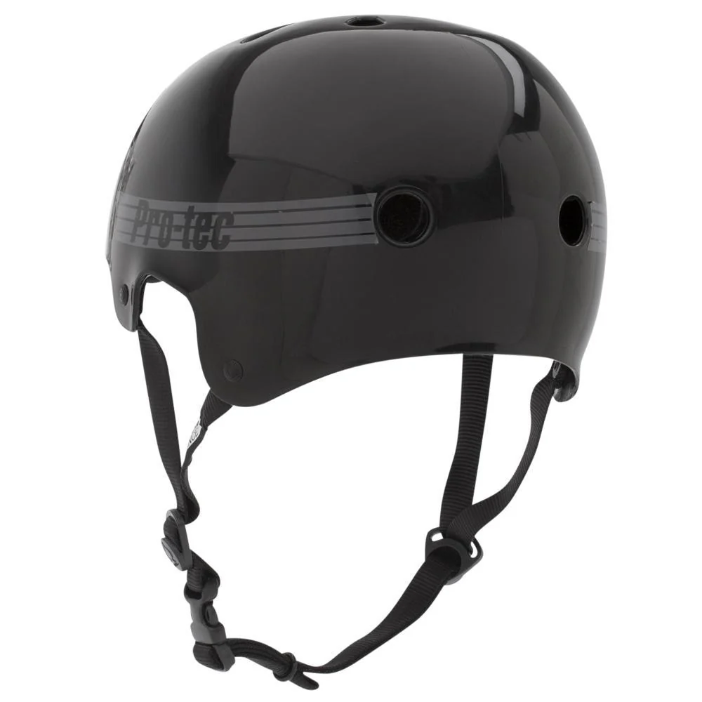 Pro-Tec Lasek Black Longboard Skateboard Helmet - Image 3