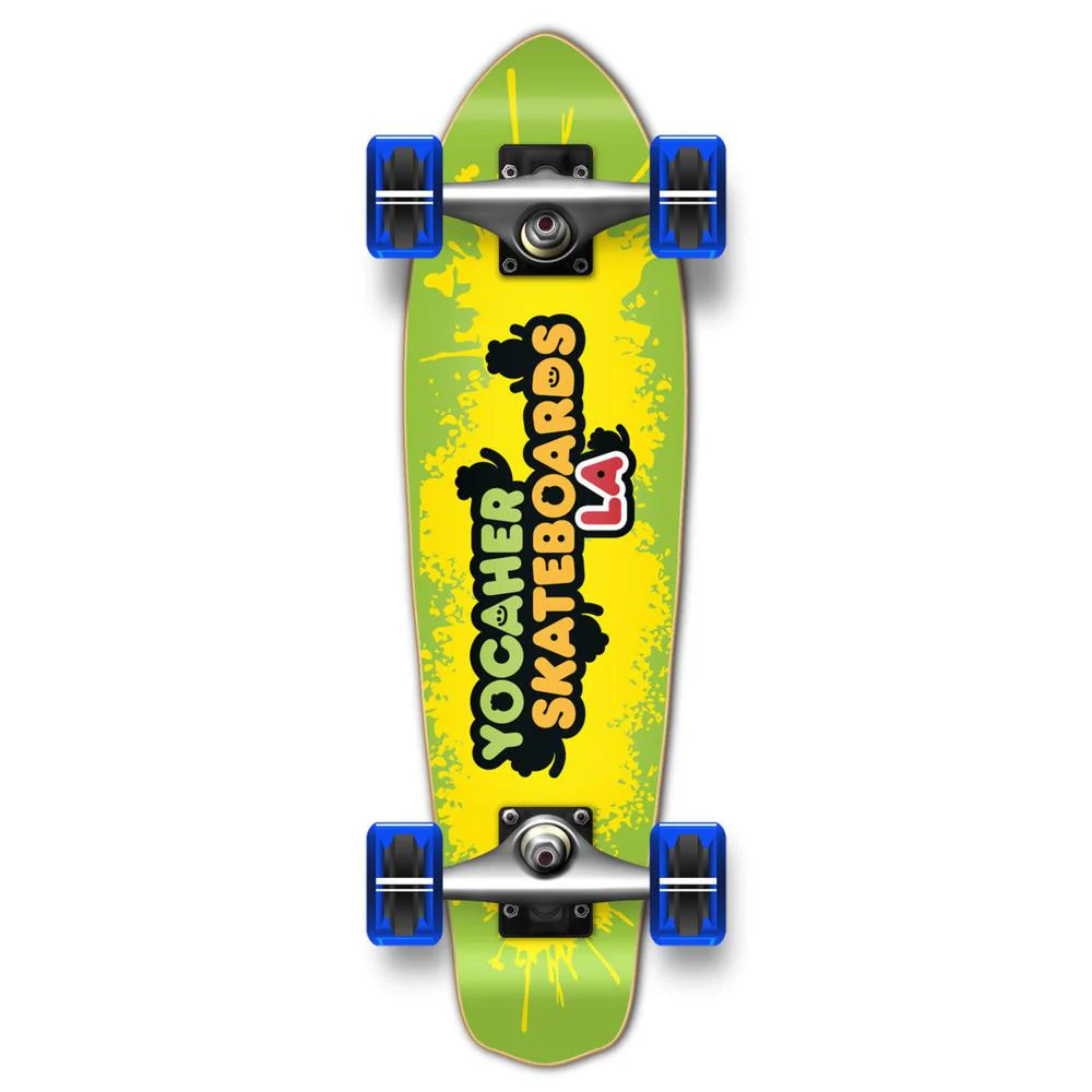Punked 25" Sour Micro Cruiser Skateboard Longboard  - CANDY Series
