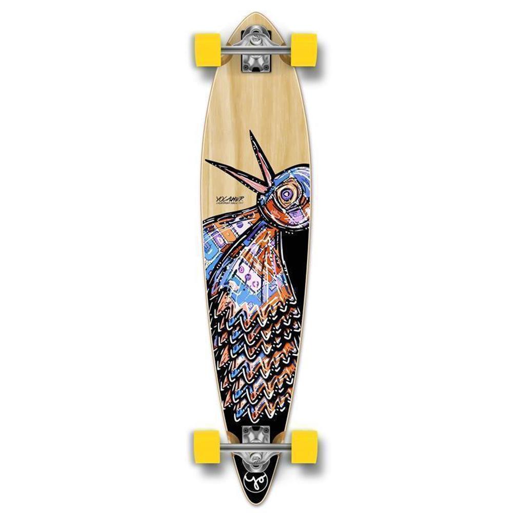 Punked Bird 40 inches Natural Pintail Longboard