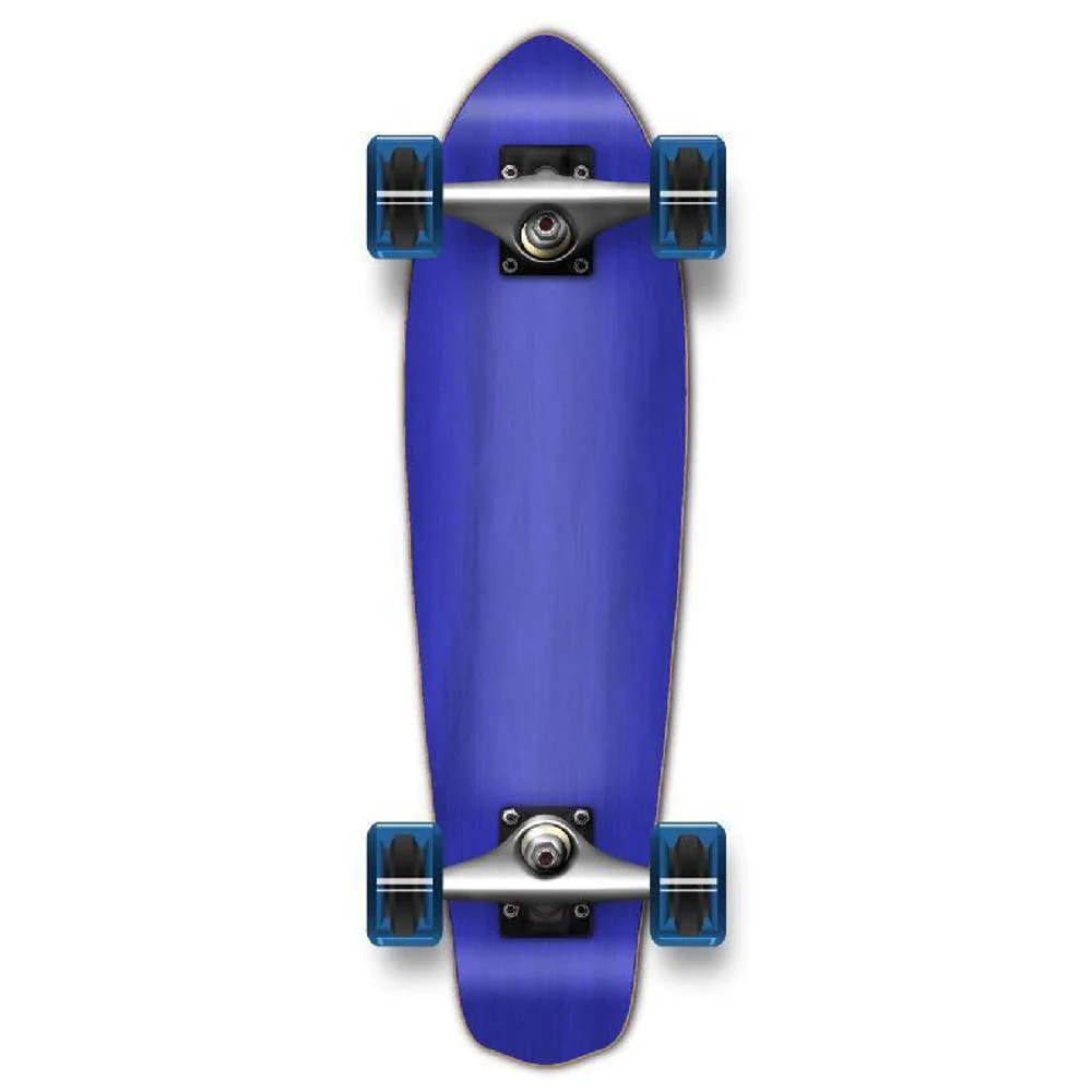 Punked Blank Stained Blue Micro Cruiser