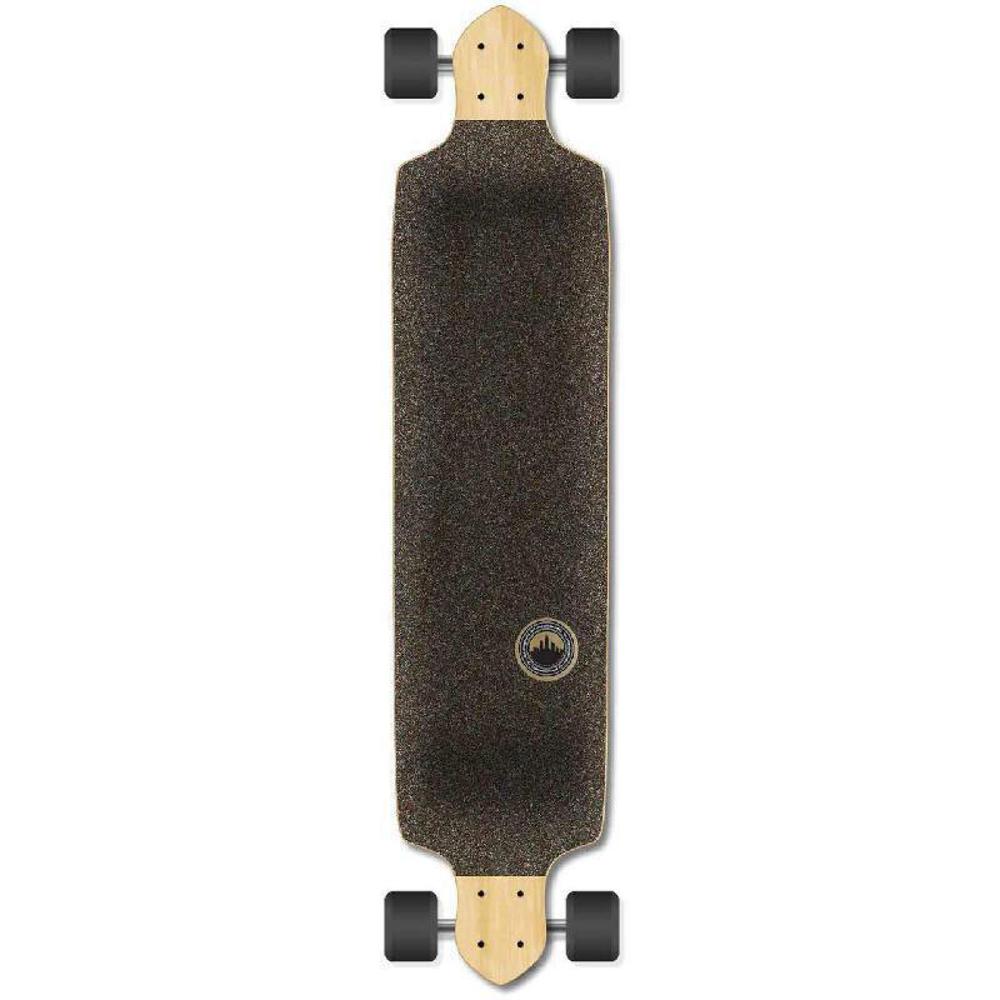 Punked Drop Down Black Digital Wave Downhill Longboard - Image 2