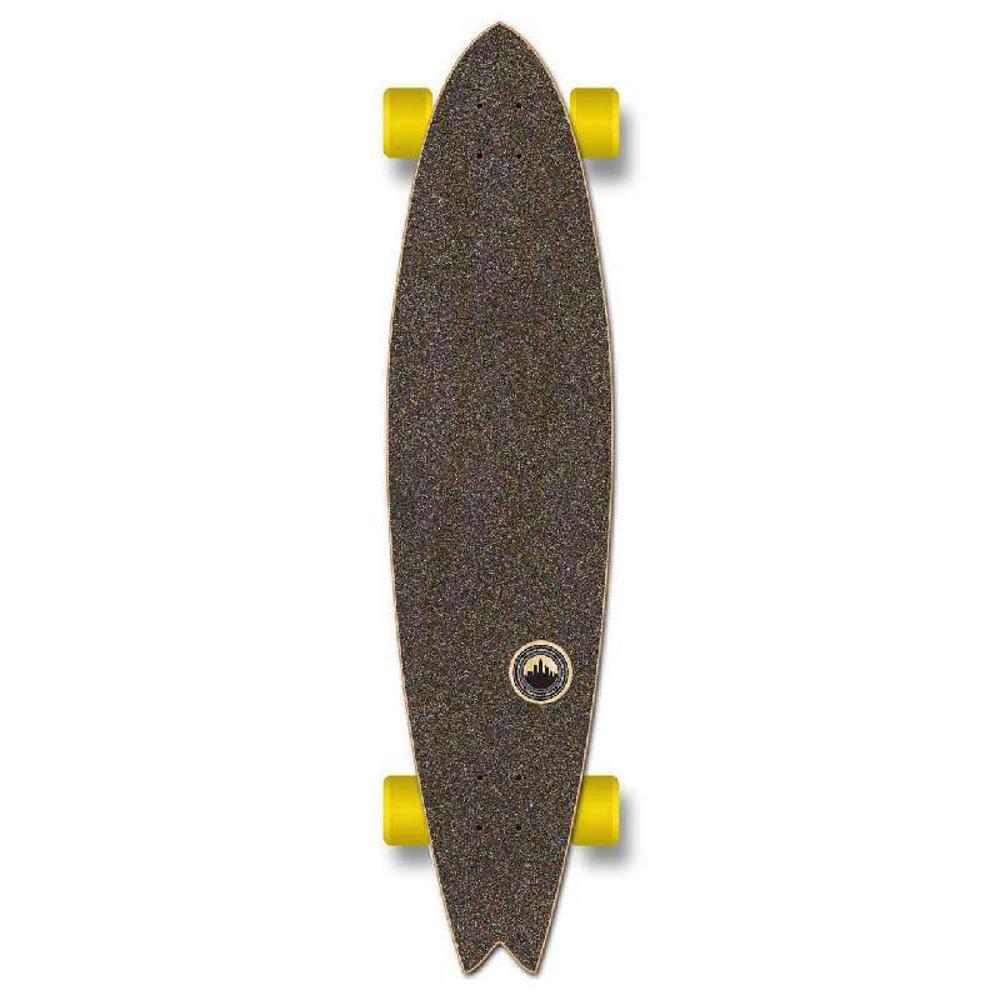 Punked Fishtail Rasta 2 Longboard Complete - Image 2