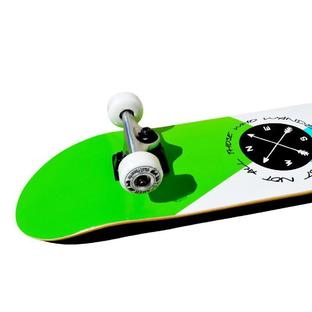 Punked Graphic Complete Skateboard - Wander Golem - Image 4