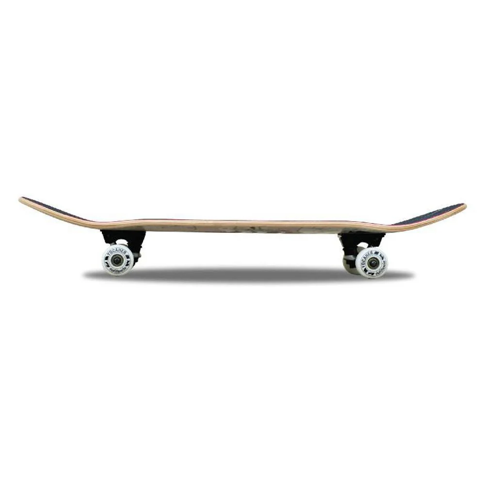 Punked Graphic Yin Yang 31" Complete Skateboard - Image 4