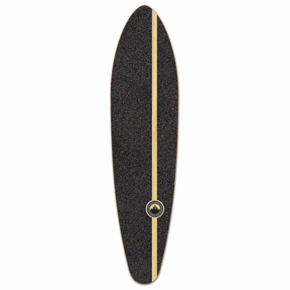 Punked Kicktail Longboard Deck - In the Pines : Blue - Image 2