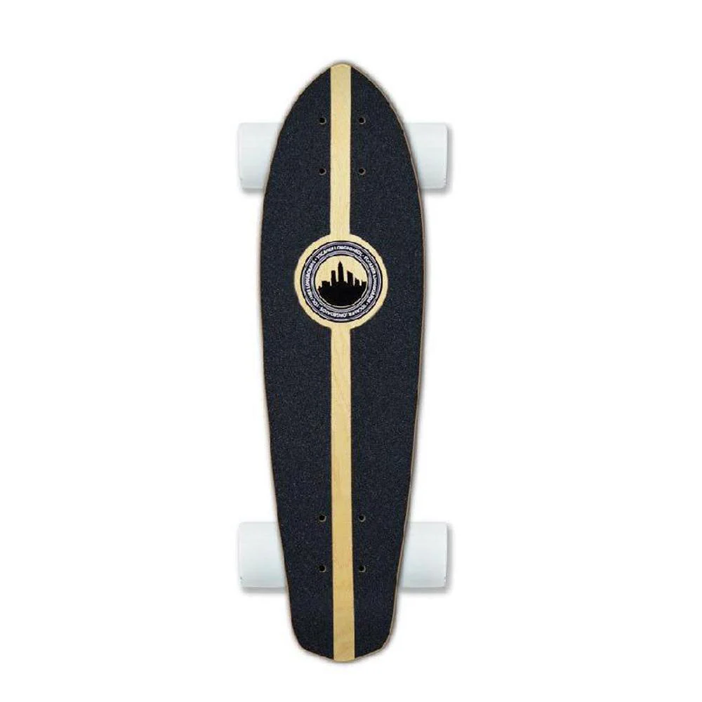 Punked Purple Geometric Series 25" Micro Cruiser - Image 2