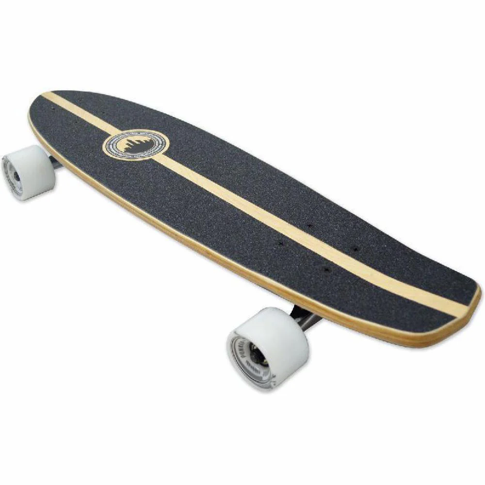 Punked Purple Geometric Series 25" Micro Cruiser - Image 3