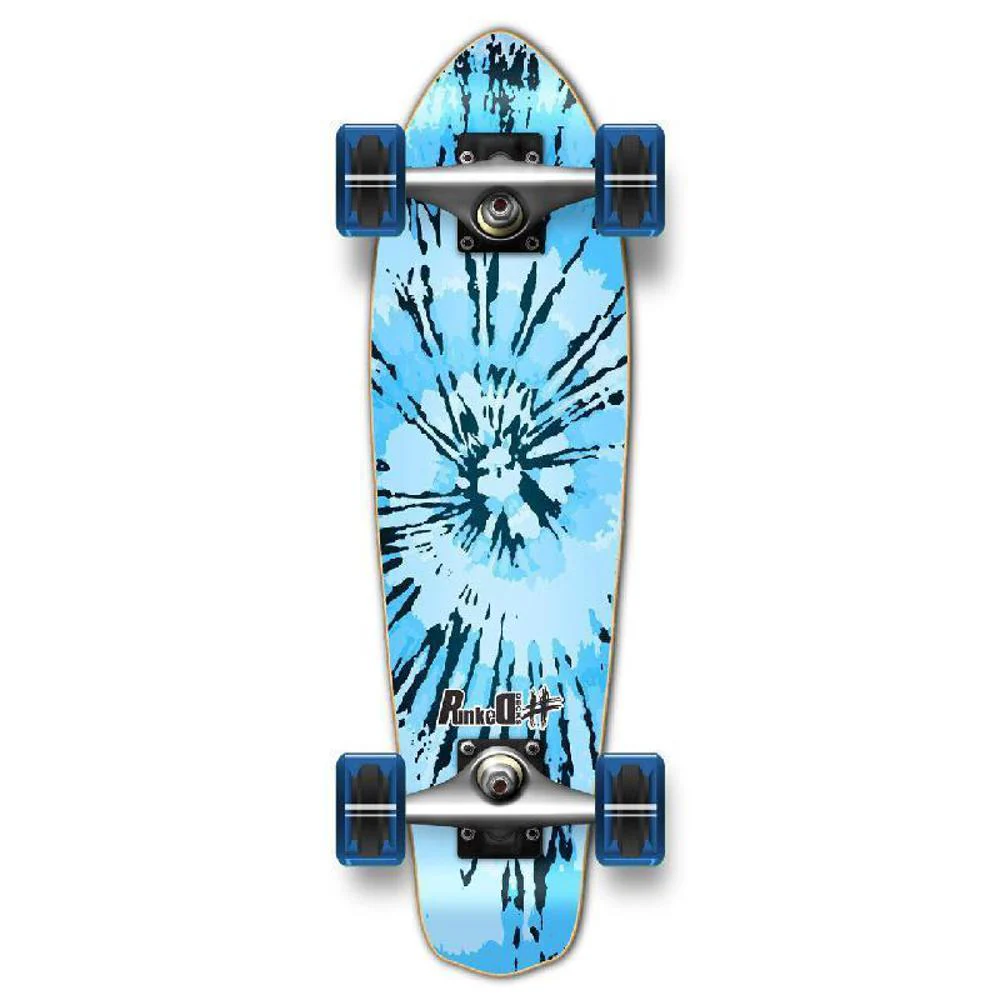 Punked Micro Cruiser Complete - Tiedye Chill