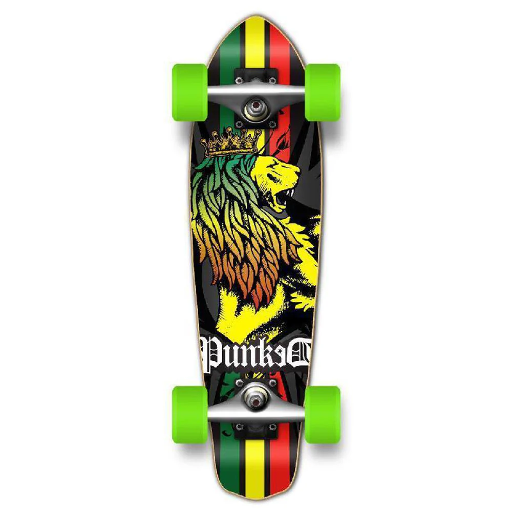 Punked Micro Cruiser Rasta Complete