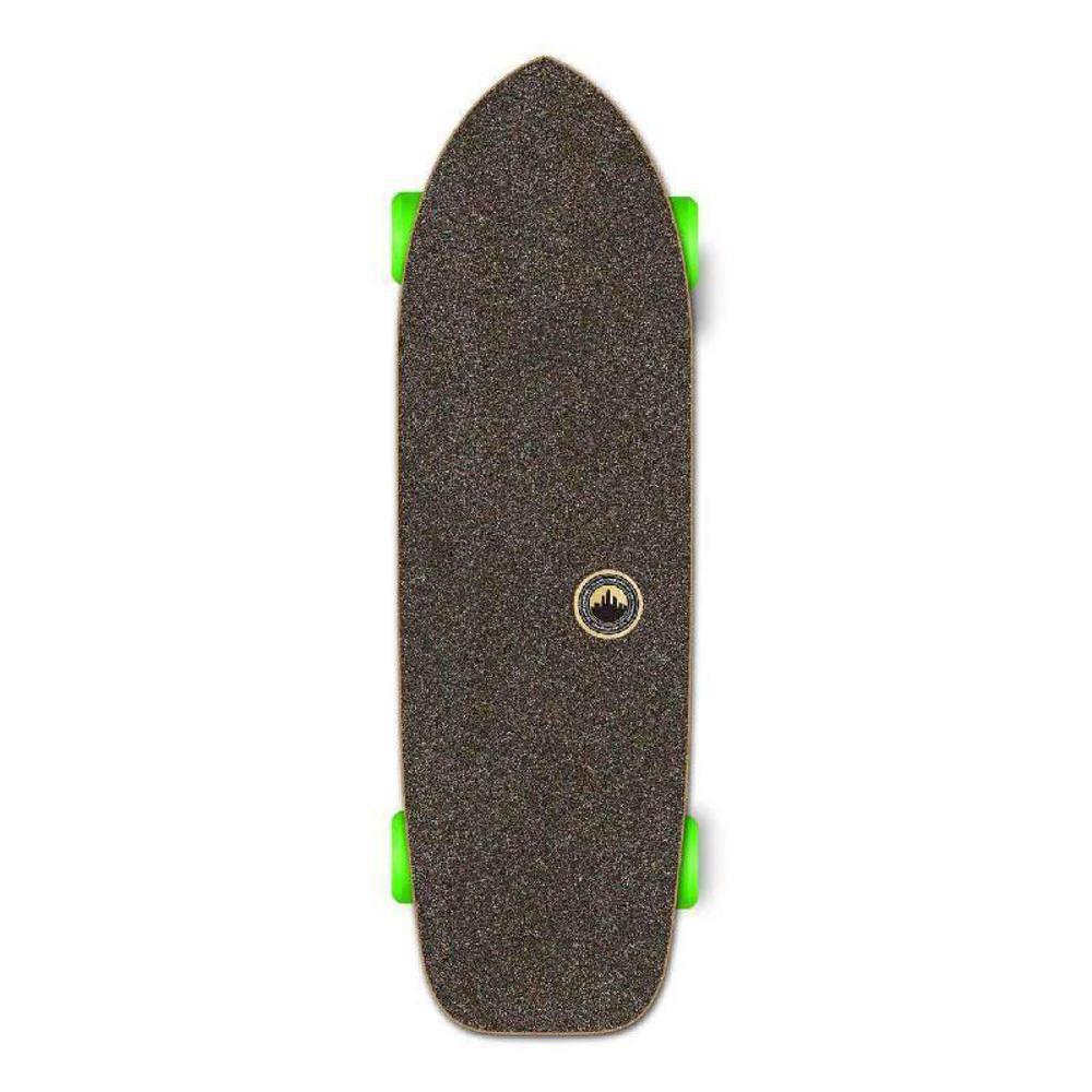 Punked Checker Purple 33" Old School Longboard - Image 2