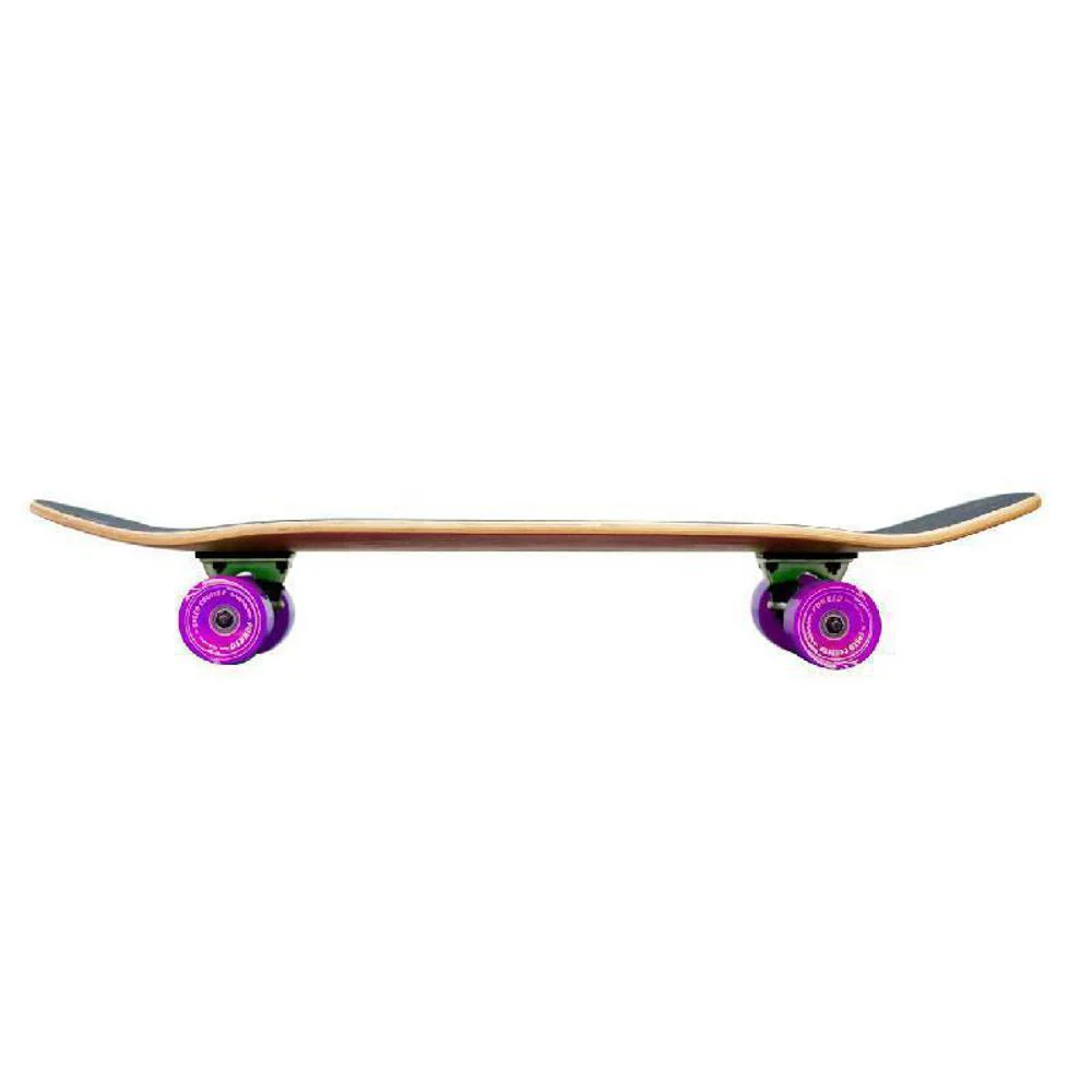 Punked Old School Longboard Complete - In the Pines Natural - Image 3