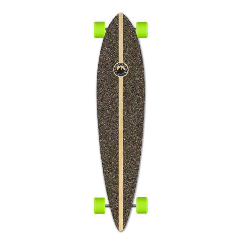Punked Pintail Longboard Complete - Palm City Rasta - Image 2